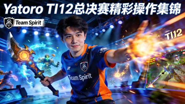 DOTA2 TI12总决赛Team Spirit战队Yatoro选手精彩操作集锦视频封面